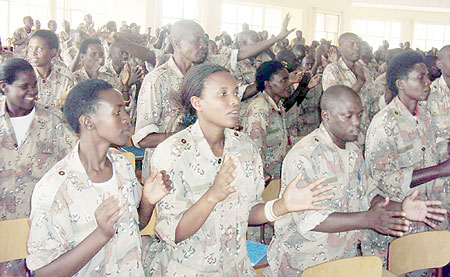 Cooperative members attending Ingando. (Photo: B. Mukombozi)