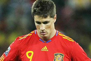 Torres couldnot believe that Spain had lost to Switzerland