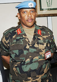 CONFIRMED; Lt. Gen Patrick Nyamvumba (File photo)
