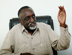URGED; Tito Rutaremara (File photo)