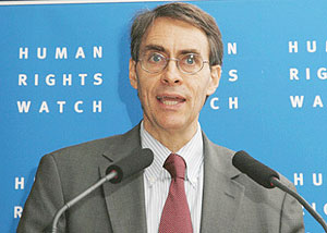 Neo-colonialism. Human Rights Watch Executive Director Kenneth Roth.