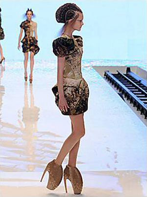 The infamous Alexander Mcqueen u2018armadillou2019 shoes