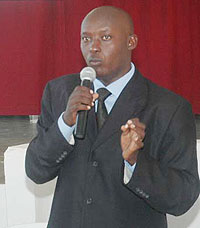 The mayor of Kicukiro District, Paul Jules (Photo / F. Goodman)