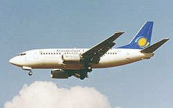 Rwandair plane (File photo)