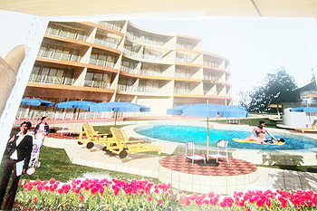 An artistic impression of the new hotel.