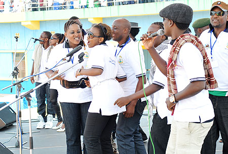 Local artists rocked their fans at the event.