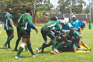 Silverbacks players in a previous regional tournament. Buffaloes forms the bulk  of the team. (File Photo)