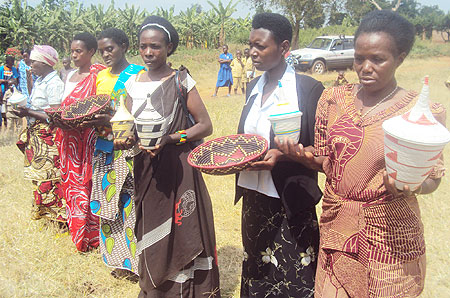 A cross section of the trained artisans. (Photo: S. Rwembeho)