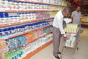 simba Super Market. (File photo)