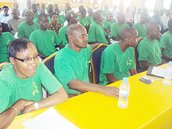 PL members at the meeting.(Photo S. Rwembeho)