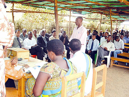  Gacaca courts have contributed to unity and reconciliation (File photo)