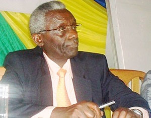 National Electoral Commission head, Prof.Chrysologue Karangwa