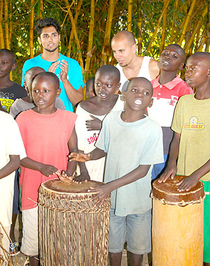 u2018Karpe Diemu2019 with some of the kids at Fidesco.