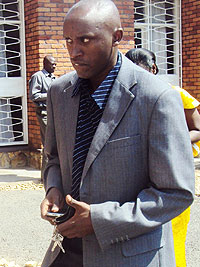 CONFIDENT: Nyamasheke Mayor Jean Baptiste Habyarimana, has attributed his success to cooperation with the residents (Photo: S. Nkurunziza)