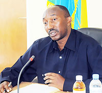  MINALOC PS Eugene Barikana. (Photo J Mbanda)