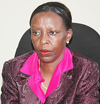 Foreign Affairs Minister Louise Mushikiwabo.