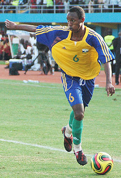 Tetteh will bank on Jean Claude Iranziu2019s crosses from the left wing. The APR midfielder is one of the most experienced players in the team. (File Photo)