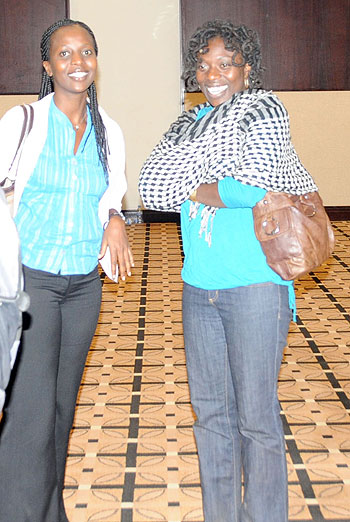 It was a great show for the two lovely ladies in blue