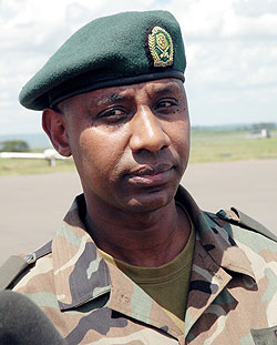 Lt. Col. Jill Rutaremara(File photo)