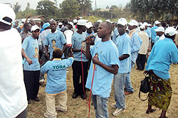 PPC supporters at the rally in Cyanika, Burera district (Photo / B Mukombozi)