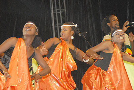 Holy Jah Doves dancers