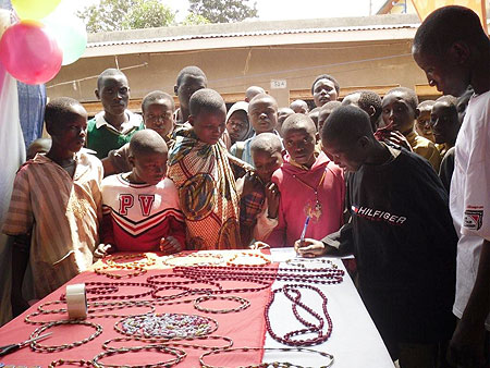 Expo goers admiring some of the products on display (Courtesy photo)
