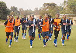 Junior Wasps players during yesterdayu2019s training session. (Photo F. Goodman)