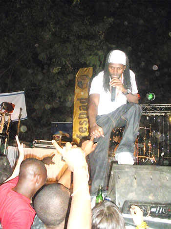 Dancehall King KS Alpha got the party started with wickedest riddims.