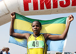 Epiphanie Nyirabarame has represented Rwanda well