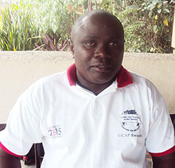 Rene Niyonteze, GCAP national coodinator