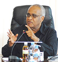 Head of the Commonwealth Observer Group Dr Salim Ahmed Salim