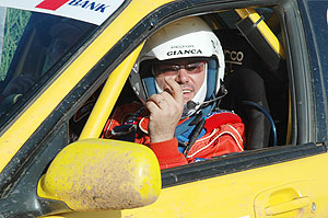 Davite Giancarlo is second in the ARC stadings, behind Zimbabweu2019s James Whyte.