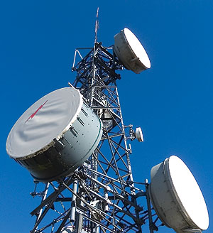 Some of the telecomunication equipment dotting the countryside (File photo)