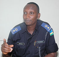 Police Spokesperson Supt. Eric Kayiranga (File photo)