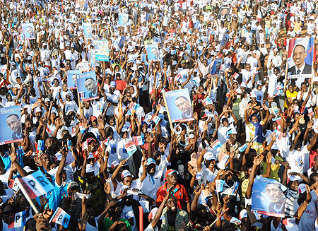 The massive Nyamirambo crowd was vibrant (Photo by Adam Scotti)