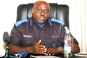  Commissiner General of Police Emmanuel Gasana.