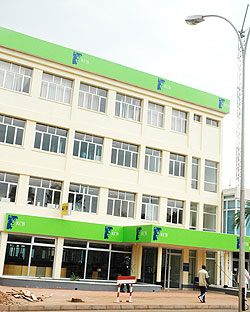KCB branch in Kigali. (file photo)