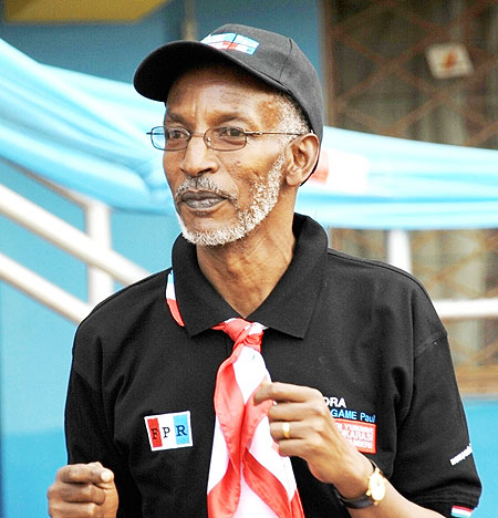 RPF Secretary General, Franu00e7ois Ngarambe (File photo)