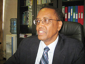 NUR Rector Prof Silas Lwakabamba (File Photo)