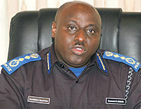 Commissioner General of Police, Emmanuuel Gasana