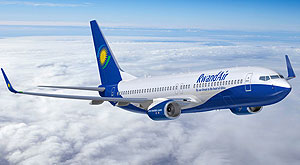 RwandAiru2019s second leased Boeing 737-500, is expected to arrive this week. (File photo)