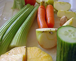 Eating plenty of fibres relieves the stomach of congestion.