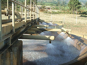 One of the water plants operated by RECO-RWASCO. The utility has had its accounts frozen over tax arrears (File photo)
