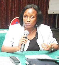 EAC Deputy SG for Political Federation, Beatrice Kiraso.
