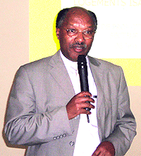 ISAE Rector, Dr charles Karemangingo (File photo)