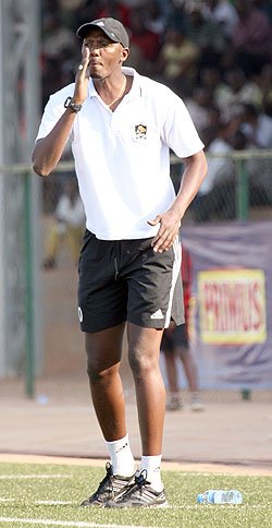 TIPPED FOR TOP JOB: Nshimiyimana has had a short but fruitful coaching career. (Photo / E. Niyoshuti)