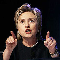 CONCERNED: Hillary Clinton (File Photo)