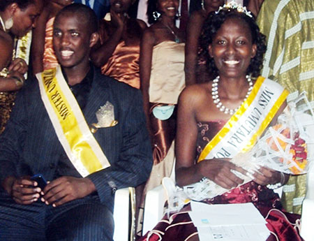 Mr. and Miss UPU 2010. Photo by Dan Ngabonziza