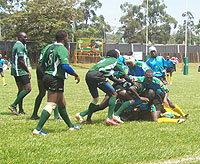 The Silverbacks in action during a recent regional event. 