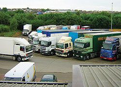 Truck park, Illicit trade could undermine the benefits of regional intergration.